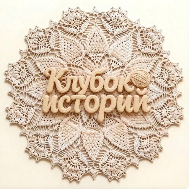 Логотип мастерской «КЛУБОК ИСТОРИЙ»