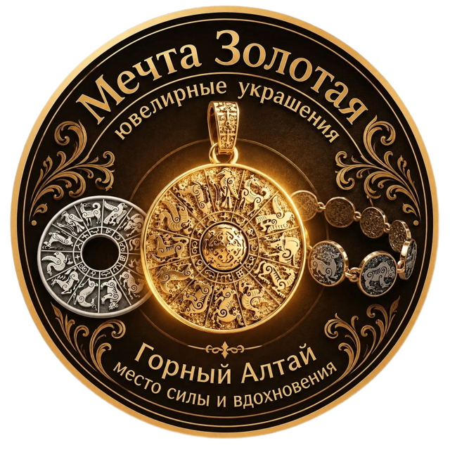 Логотип мастерской «МЕЧТА ЗОЛОТАЯ»