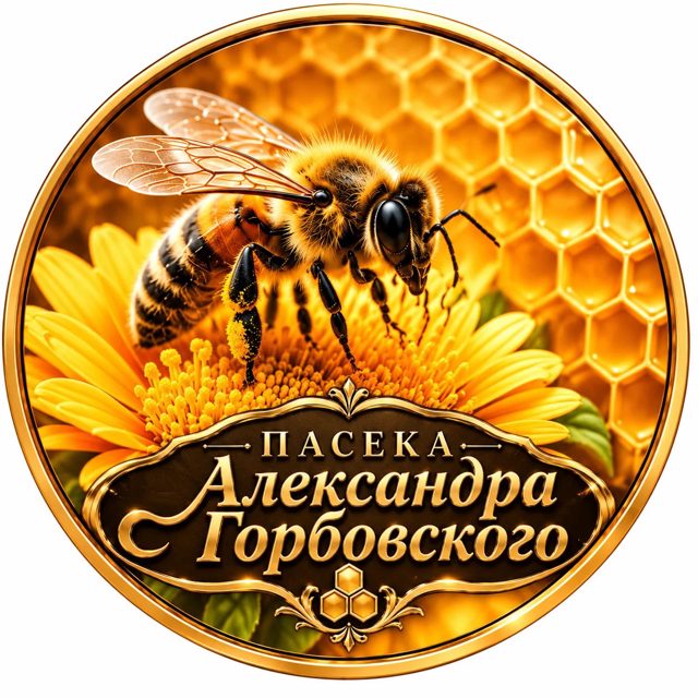Логотип мастерской «Пасека Александра Горбовского»