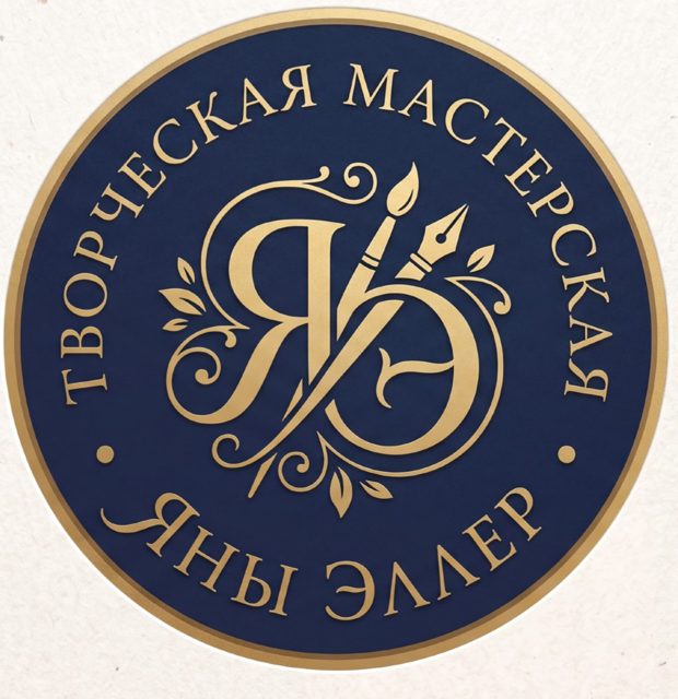 Логотип мастерской «Творческая мастерская Эллер Яны»
