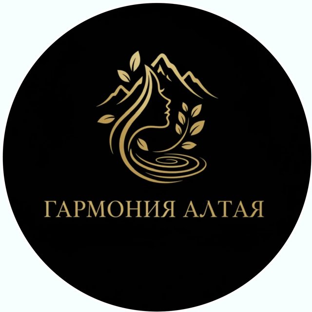 Логотип мастерской «ГАРМОНИЯ АЛТАЯ»