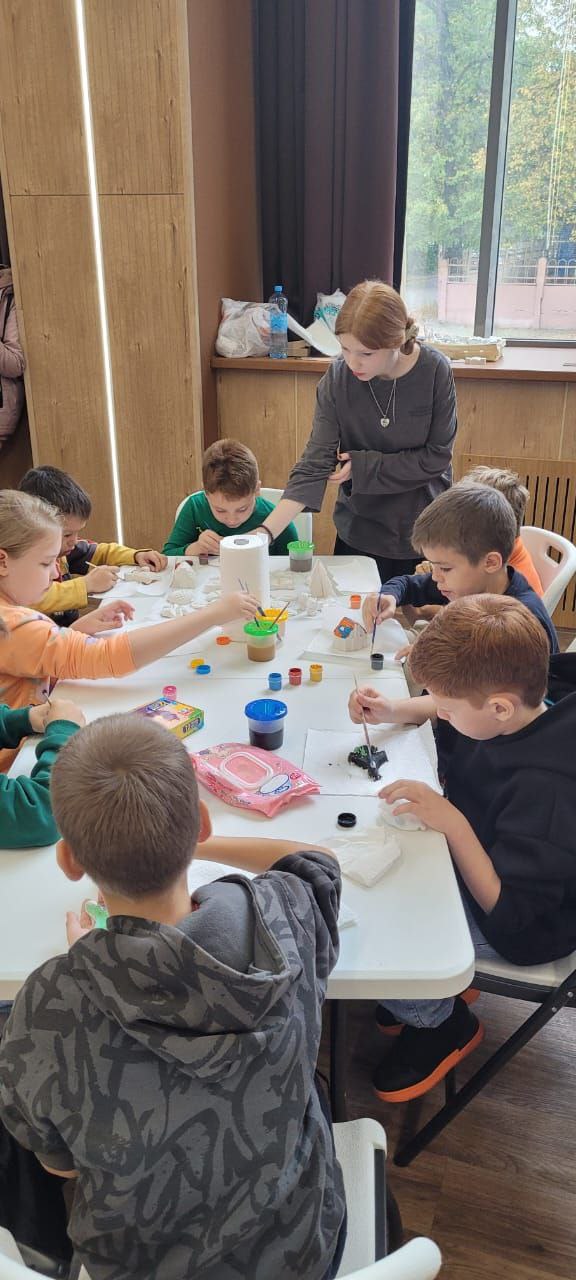 Процесс МК по росписи фигурок с детьми 🎨