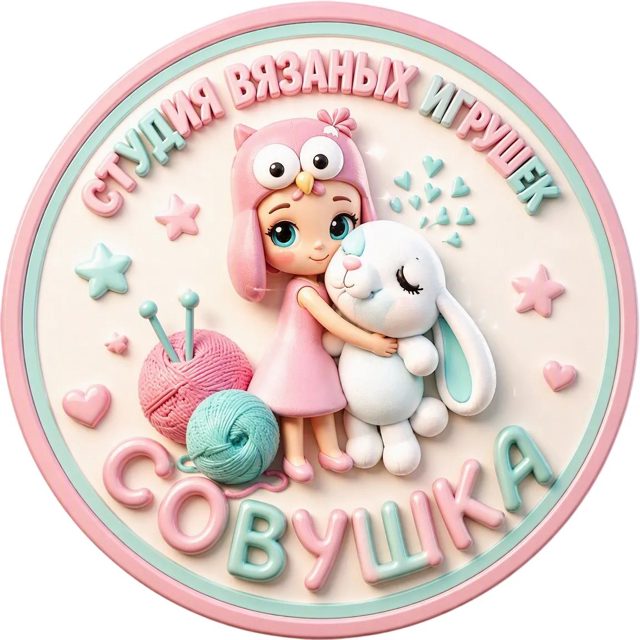 Портрет мастера Студия вязанных игрушек "Совушка"