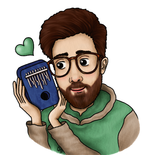 Логотип мастерской «kalimba.fm»