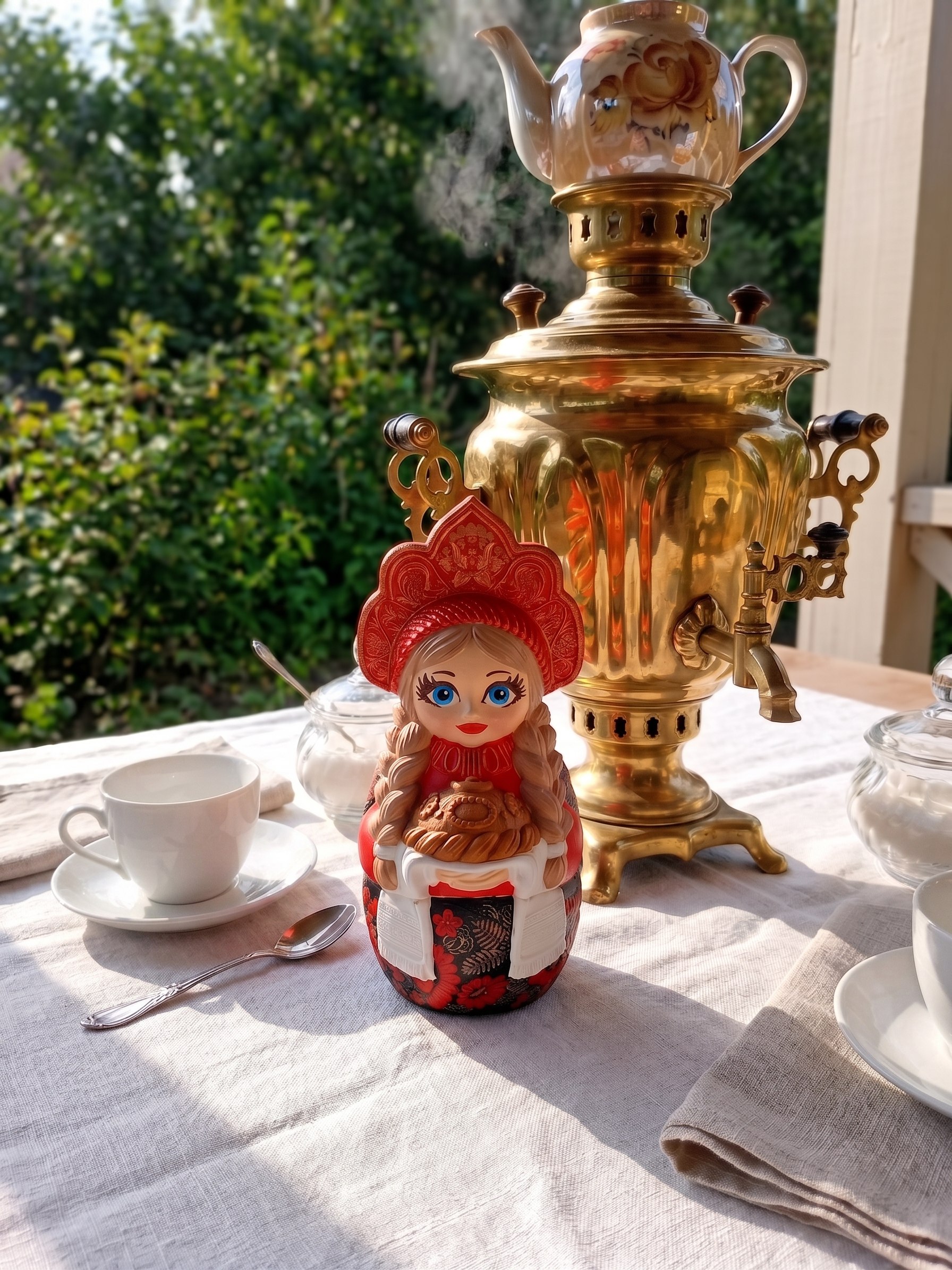 Шкатулках Русская красавица