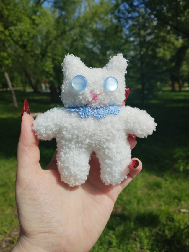 Котик-барашек,брелок