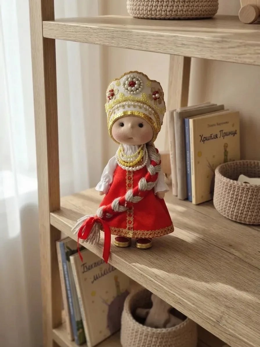 Кукла текстильная сувенирная Настенька
