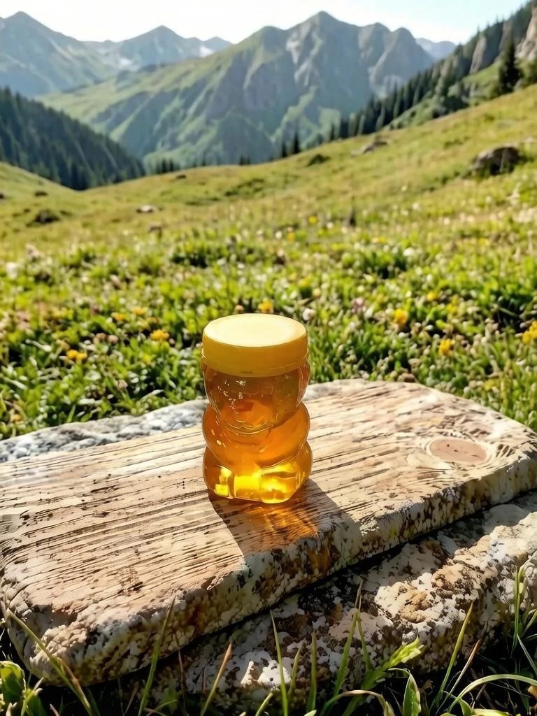 Мёд горное разнотравье , Василёк 0.5 кг