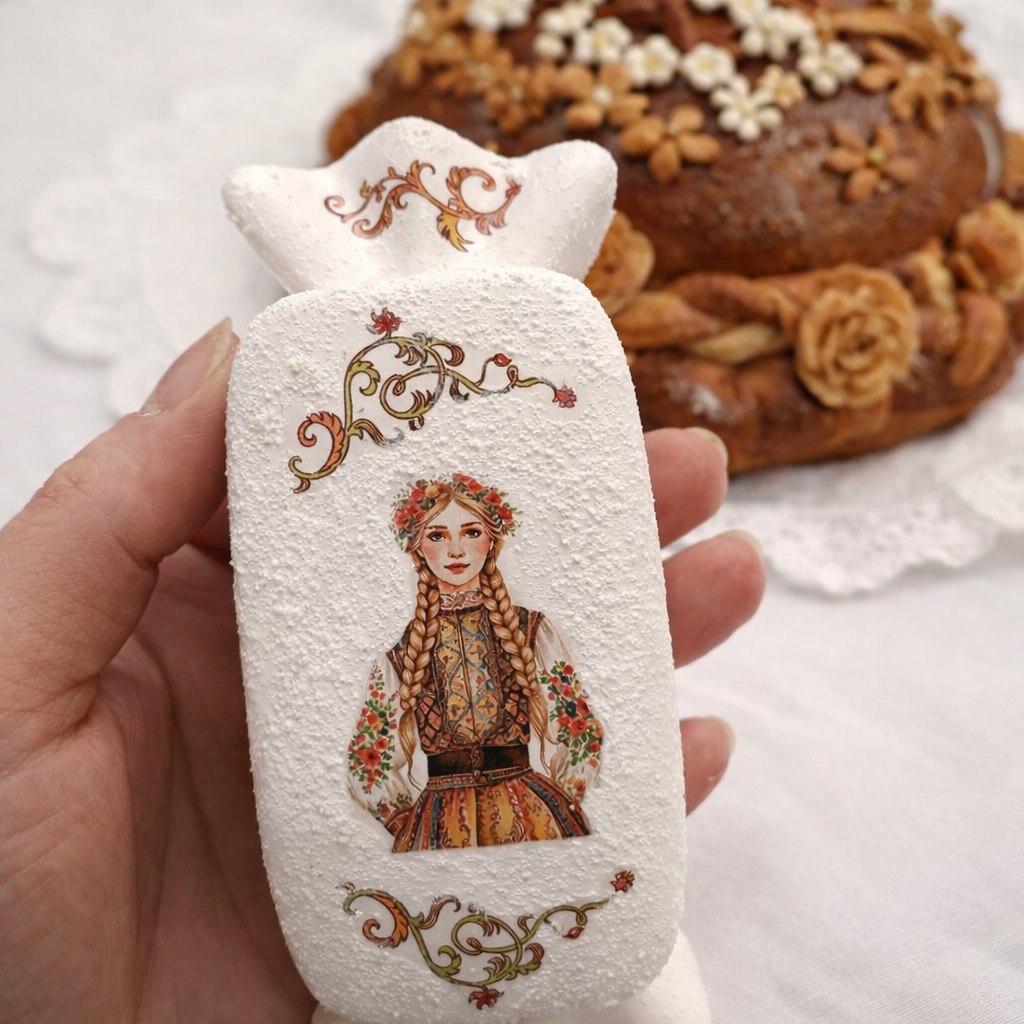 Свечи в конфетах — фото 6