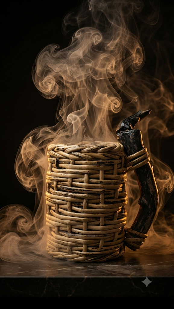 Плетёная кружка с характером «Викинг»