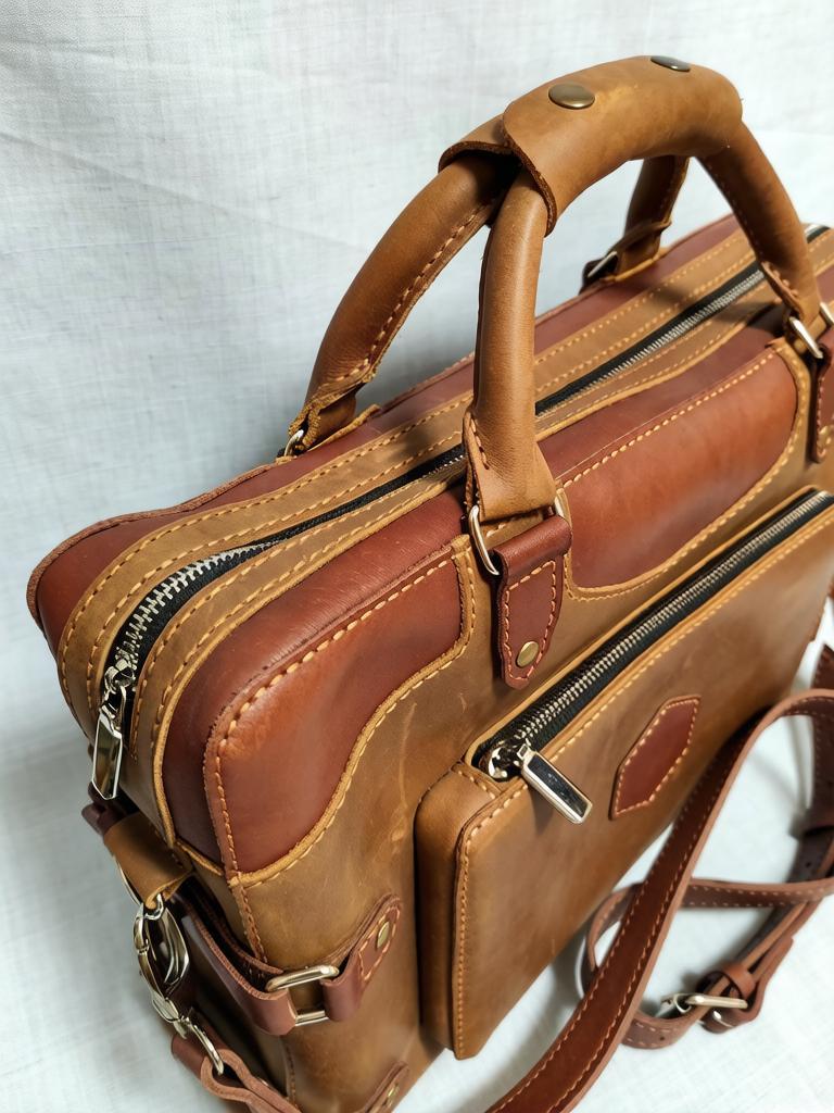 Кожаный портфель «Статус» - инвестиция в ваш профессиональный имидж — фото 5