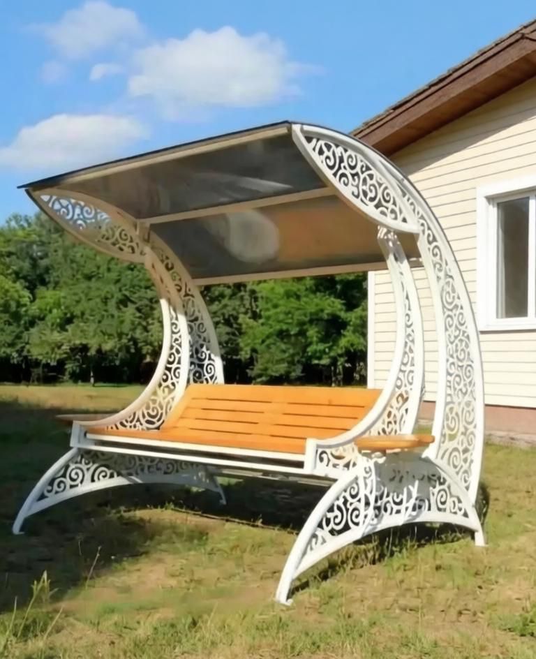 Садовые качели вашей мечты: стиль, комфорт, индивидуальность! — фото 2